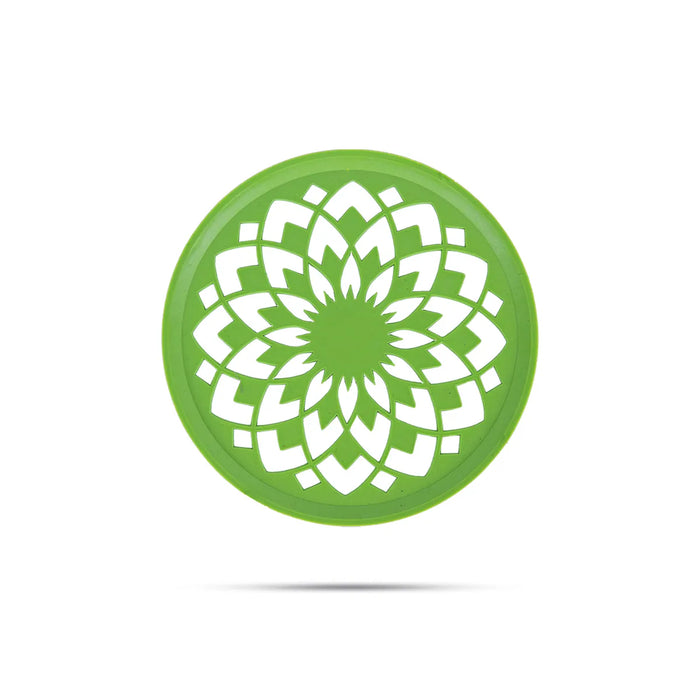 Rangoli Stencil – 6 Inches | 6 Pcs / Dotted Design Rangoli Jali / Kolam Maker For Home Decoration