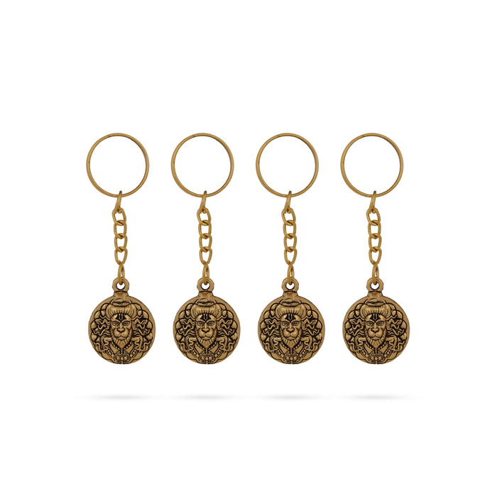 Key Chain - 3 Inches | Pack Of 4 / Key Ring / Cute Keychain for Bike / Assorted Designs - Key Chain & Key Holder