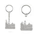 Key Chain - 3 Inches | Pack Of 4 / Key Ring / Cute Keychain for Bike / Assorted Designs - Key Chain & Key Holder