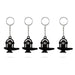 Key Chain - 3 Inches | Pack Of 4 / Key Ring / Cute Keychain for Bike / Assorted Designs - Key Chain & Key Holder
