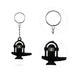 Key Chain - 3 Inches | Pack Of 4 / Key Ring / Cute Keychain for Bike / Assorted Designs - Key Chain & Key Holder