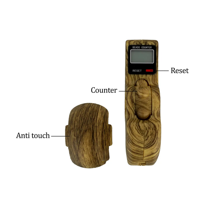 Digital Counter - 4 x 1 inches | Japa Counting Machine / Digital Counter Display for Chanting & Tally Use - Japa Counter & Prayer Beads