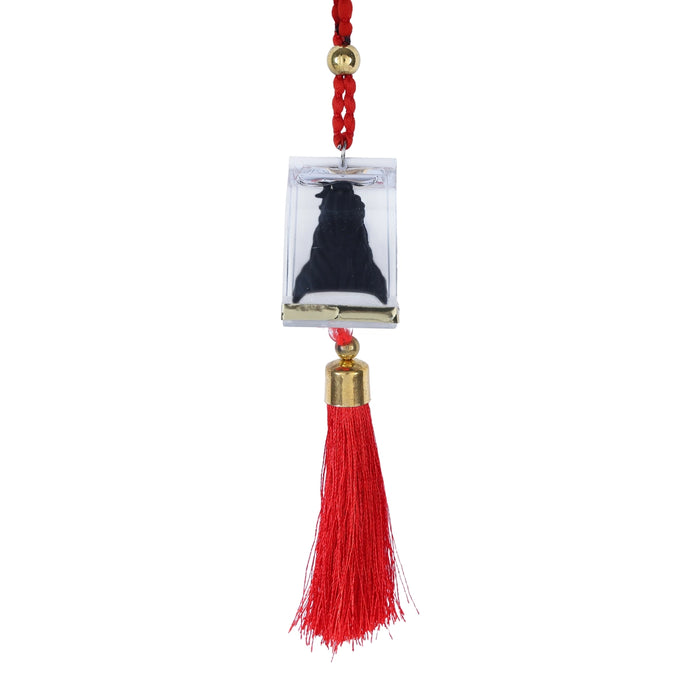 Car Mirror Hanging - 12 Inches | Adiyogi / Car Hanging / Hanging Latkan / Car Hanging Decor - Car Stand & Car Accessories