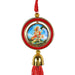 Car Hanging - 12 Inches | Round Car Mirror Hanging / Hanging Latkan / Car Hanging Decor - Car Stand & Car Accessories