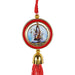Car Hanging - 12 Inches | Round Car Mirror Hanging / Hanging Latkan / Car Hanging Decor - Car Stand & Car Accessories