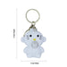 Bubble Squeeze Toy Keychain - 2 x 2 inches | Cute Key Ring / Stress Relief Key Holder for Bags & Daily Use - Key Chain & Key Holder
