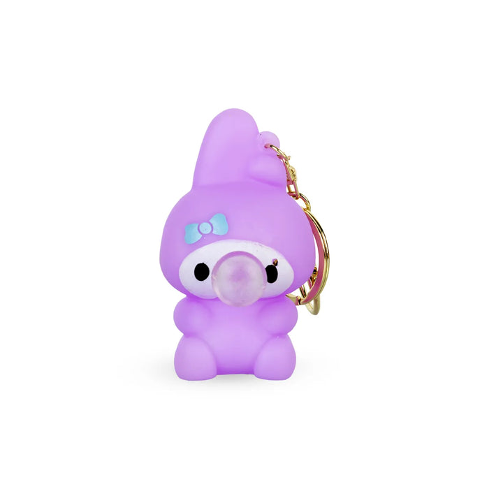 Bubble Squeeze Toy Keychain - 2 x 2 inches | Cute Key Ring / Stress Relief Key Holder for Bags & Daily Use - Key Chain & Key Holder