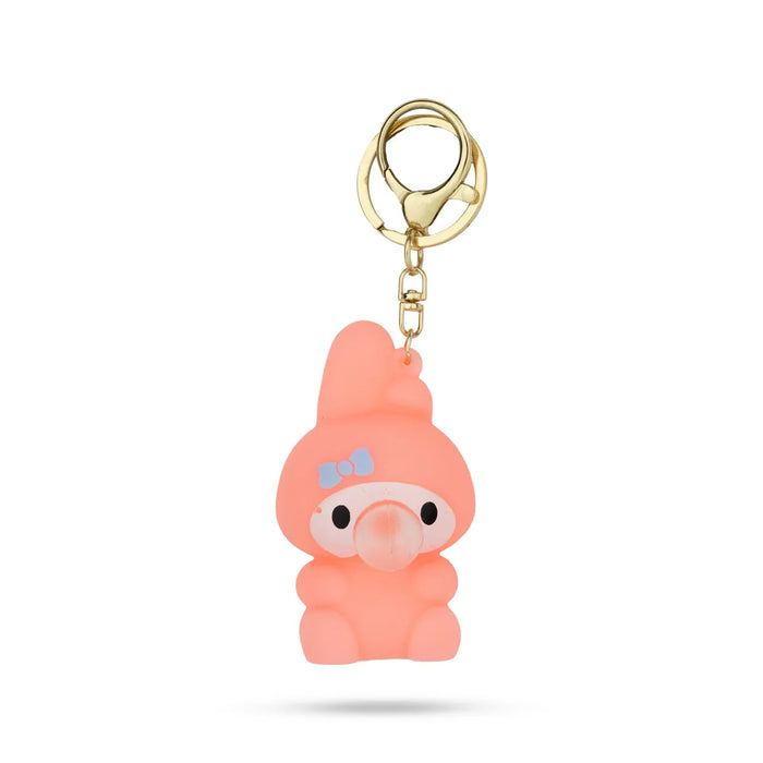 Bubble Squeeze Toy Keychain - 2 x 2 inches | Cute Key Ring / Stress Relief Key Holder for Bags & Daily Use - Key Chain & Key Holder
