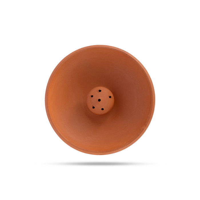 Agarbathi Holder - 2 x 4.25 Inches | Clay Agarbathi Stand / Incense Sticks Holder for Pooja - Agarbathi Stand