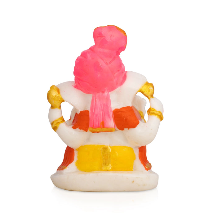 Vinayagar Statue - 3 x 2 Inches | Resin Idol/ Ganesha Murti for Home, Pooja Room & Gifting
