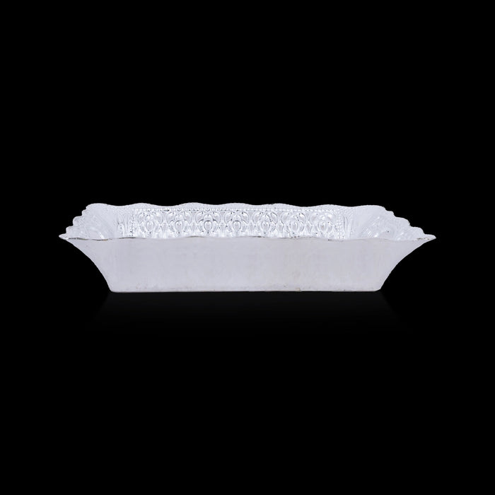 Tray with Handle - 1 x 7 Inches | Serving Plate / Decorative Tray for Home Decor & Gifting