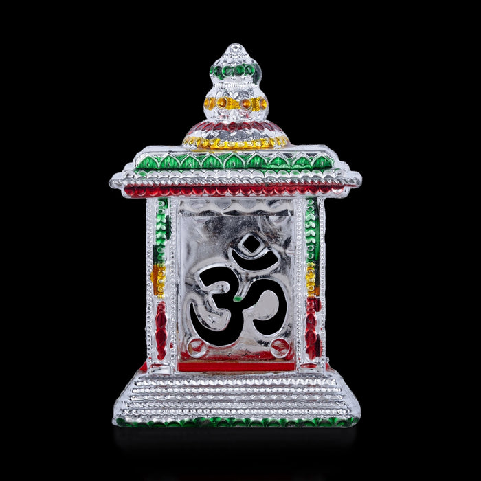 Mandapam - 5 x 3 Inches | Fiber Puja Stand/ Temple design Pooja Mandir for Pooja Space