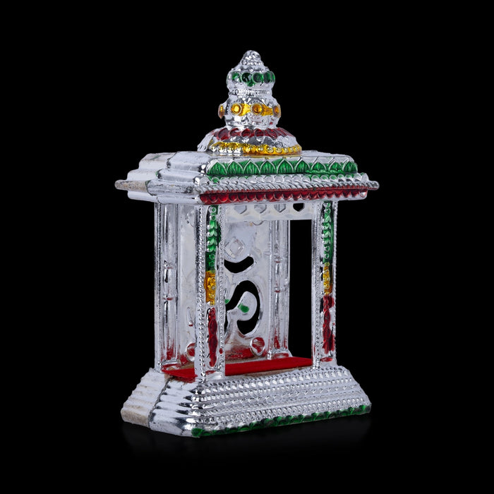 Mandapam - 5 x 3 Inches | Fiber Puja Stand/ Temple design Pooja Mandir for Pooja Space