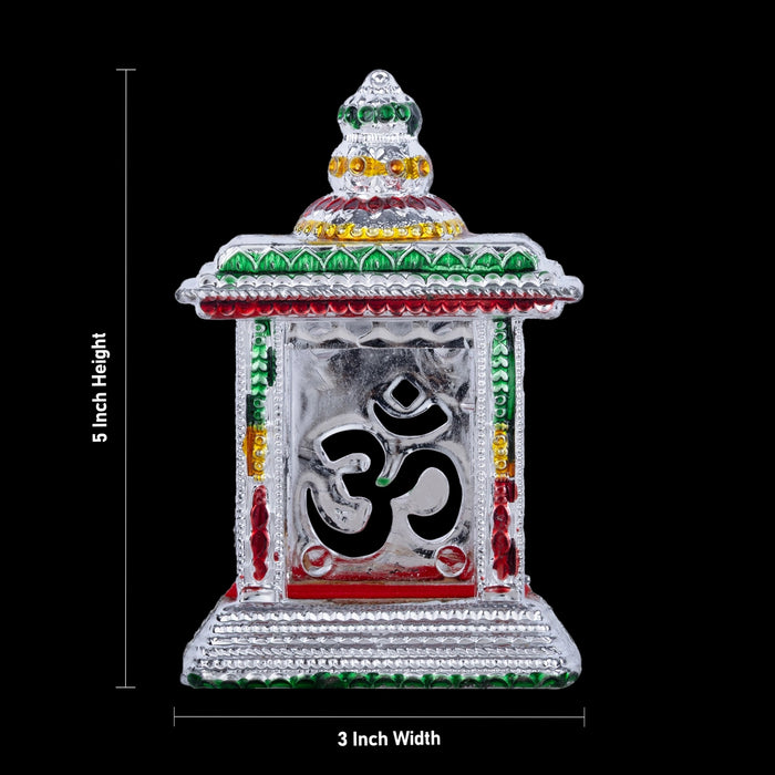 Mandapam - 5 x 3 Inches | Fiber Puja Stand/ Temple design Pooja Mandir for Pooja Space