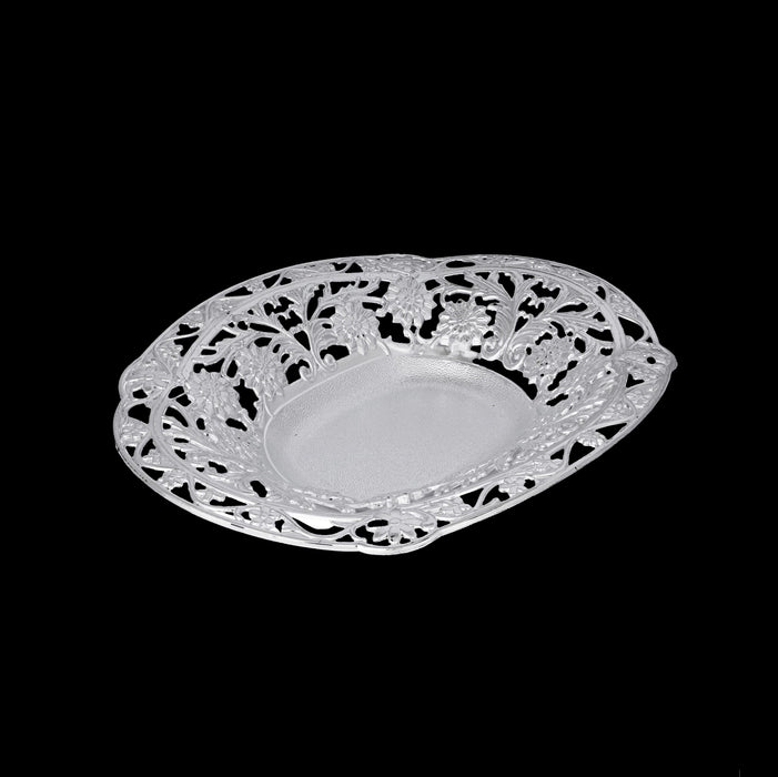 Basket - 2.5 x 14 Inches | Decorative Fruit Bowl/ Serving Tray for Home & Festive Decor
