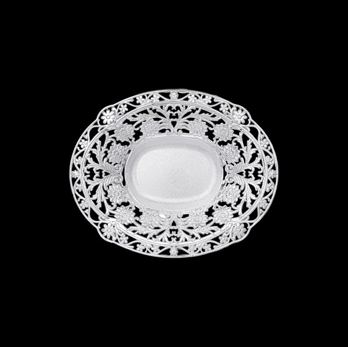 Basket - 2.5 x 14 Inches | Decorative Fruit Bowl/ Serving Tray for Home & Festive Decor