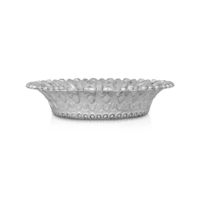 Tray - 1 x 4.5 Inches | Round Shape Tray/ Decorative Tray/ Serving Plate For Home Decor