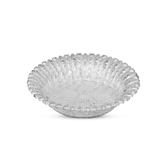 Tray - 1 x 4.5 Inches | Round Shape Tray/ Decorative Tray/ Serving Plate For Home Decor