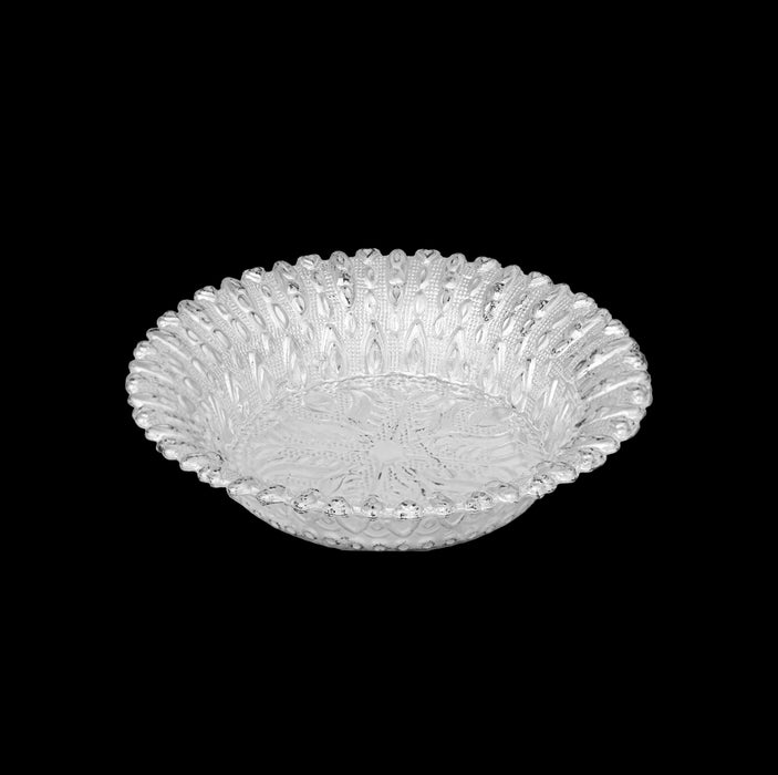 Tray - 1 x 4.5 Inches | Round Shape Tray/ Decorative Tray/ Serving Plate For Home Decor