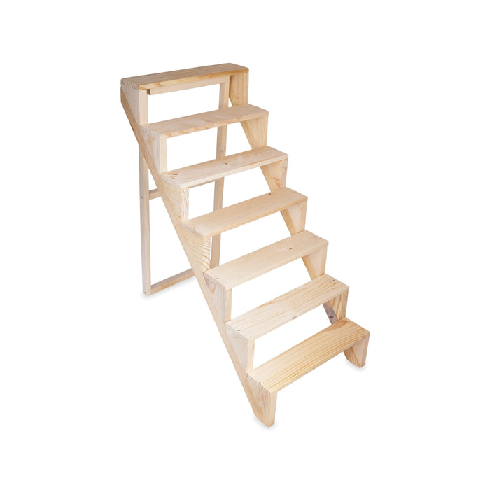 Golu Stand - 29.5 x 12 Inches | Wooden Golu Padi/ Bomma Stand/ 7 Steps/ Golu Step for Navratri