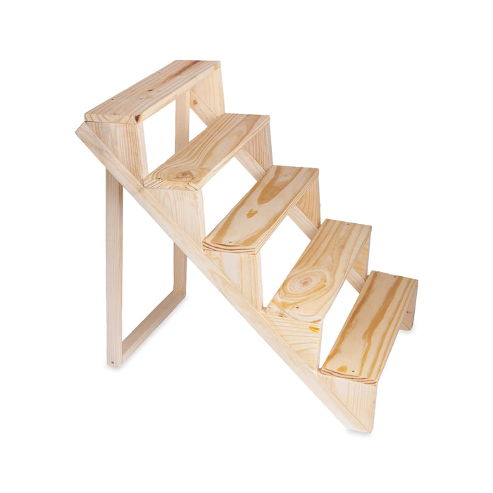 Kolu Padi - 22 x 12 Inches | Wooden Golu Padi / 5 Steps/ Golu Step/ Golu Stand for Navratri Pooja