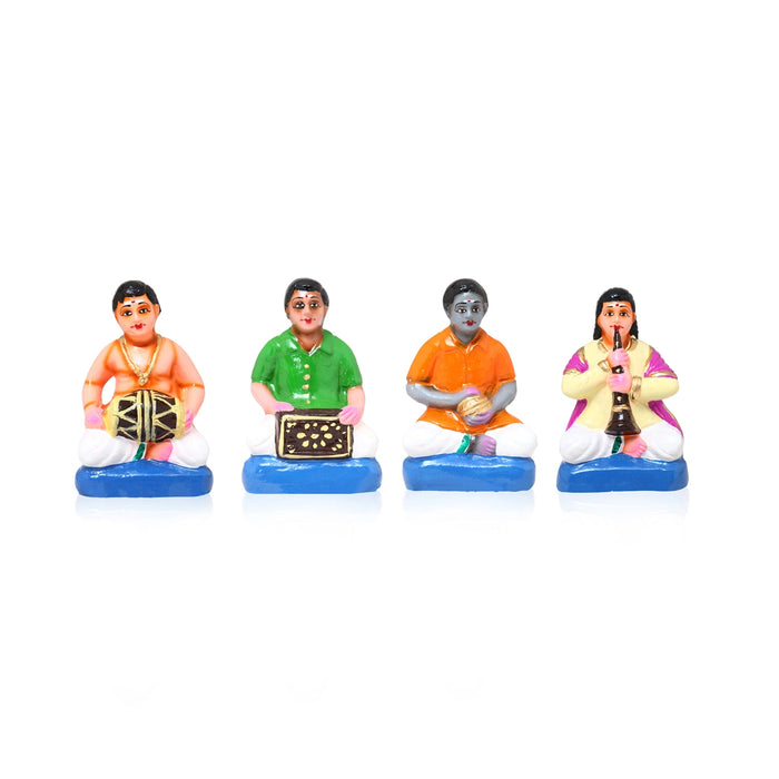 Iyer Kalyanam Paper Mache Golu Bommai Set - 14 x 13.5 Inches | Giri Golu Doll/Navaratri Golu Bommai/ Gombe