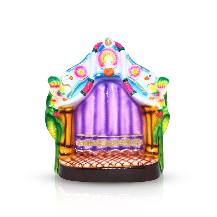 Iyer Kalyanam Paper Mache Golu Bommai Set - 14 x 13.5 Inches | Giri Golu Doll/Navaratri Golu Bommai/ Gombe