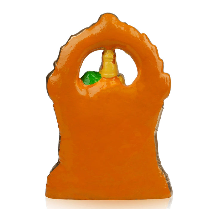 Kamakshi Clay Golu Bommai - 9 x 8 Inches | Giri Golu Goll/ Navartri Kolu Bomma/ Gombe/ Dasara Doll