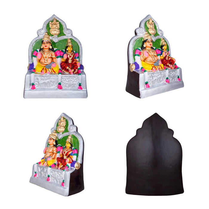 Kuberan Paper Mache Golu Bommai Set - 12 x 9 Inches | Giri Golu Doll/ Navaratri Golu Bomma/Gombe/Bommai