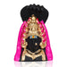 Karumari Amman Head Clay Golu Bommai - 6 x 3 Inches | Giri Golu Doll/ Navaratri Golu Bomma/ Gombe/ Bommai - Clay Kolu Bommai