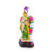 Andal Standing Clay Golu Bommai - 17 x 8 Inches | Giri Golu Doll/ Navaratri Golu Bomma/Gombe/Bommai - Clay Kolu Bommai