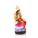 Lakshmi Murti Sitting On Lotus Clay Golu Bommai - 10 x 4 Inches | Giri Golu Doll/ Navaratri Golu Bomma/ Gombe - Clay Kolu Bommai