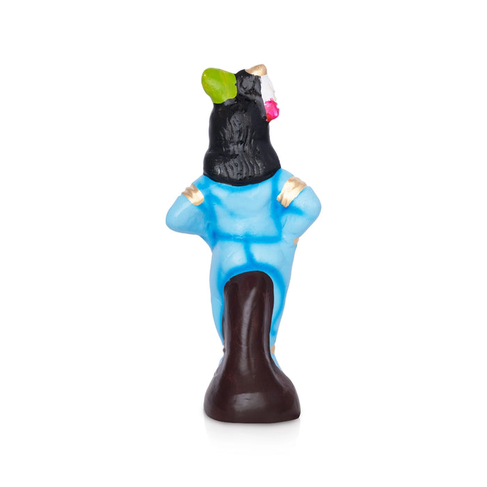 Yasodha Krishnar Clay Golu Bommai Set - 9.2 x 12 Inches | Giri Golu Doll/ Navaratri Kolu Bomma/ Gombe/ Bommai