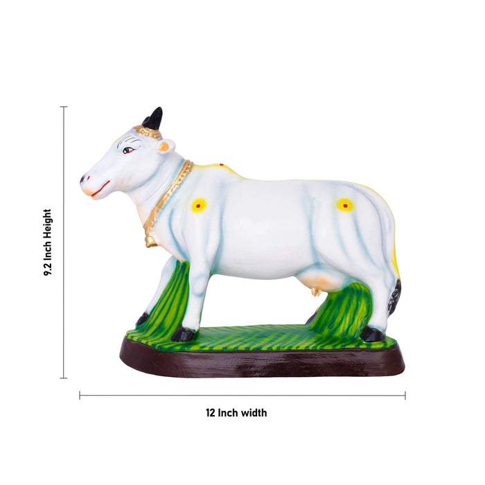 Yasodha Krishnar Clay Golu Bommai Set - 9.2 x 12 Inches | Giri Golu Doll/ Navaratri Kolu Bomma/ Gombe/ Bommai