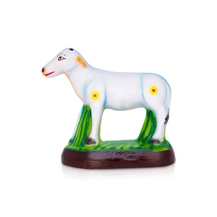 Yasodha Krishnar Clay Golu Bommai Set - 9.2 x 12 Inches | Giri Golu Doll/ Navaratri Kolu Bomma/ Gombe/ Bommai