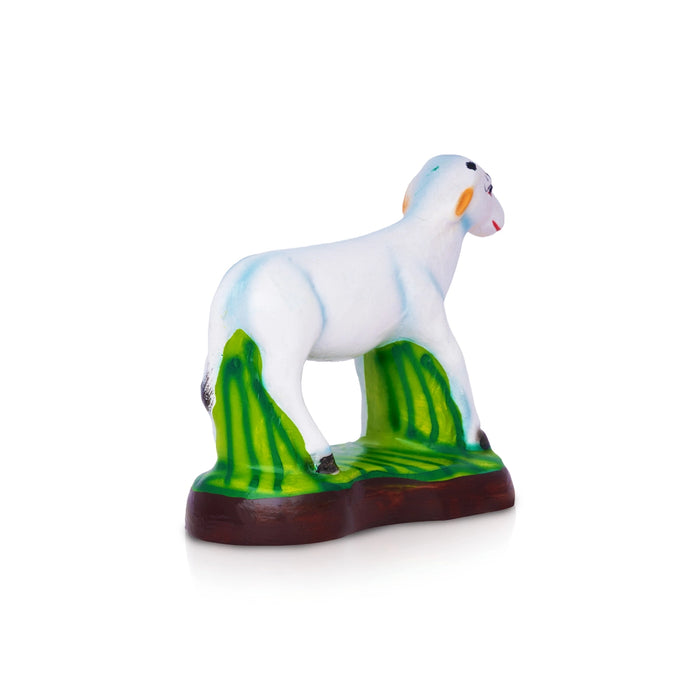 Yasodha Krishnar Clay Golu Bommai Set - 9.2 x 12 Inches | Giri Golu Doll/ Navaratri Kolu Bomma/ Gombe/ Bommai