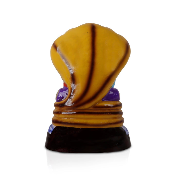 Lakshmi Narayana Paper Mache Golu Bommai - 15 x 7.5 Inches | Giri Golu Doll/ Navaratri Golu Bomma/Gombe/Bommai - Paper Mache Kolu Bommai