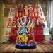 Lakshmi Narayana Paper Mache Golu Bommai - 15 x 7.5 Inches | Giri Golu Doll/ Navaratri Golu Bomma/Gombe/Bommai - Paper Mache Kolu Bommai