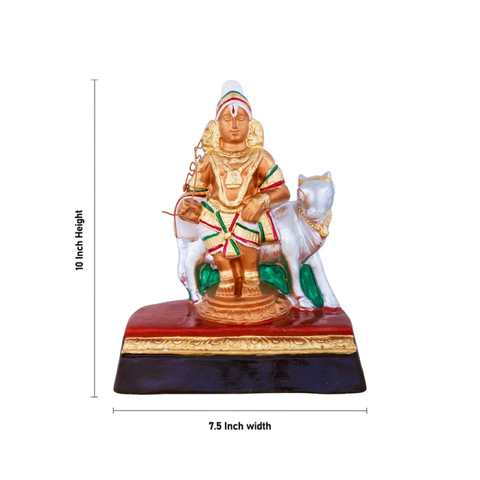 Mannargudi Rajagopala Swami Paper Mache Golu Bommai - 10 X 7.5 Inches | Giri Golu Doll/ Navaratri Golu Bommai