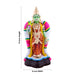 Meenakshi Amman Clay Golu Bommai - 17 x 8 Inches | Giri Golu Doll/ Navaratri Golu Bomma/Gombe/Bommai - Clay Kolu Bommai