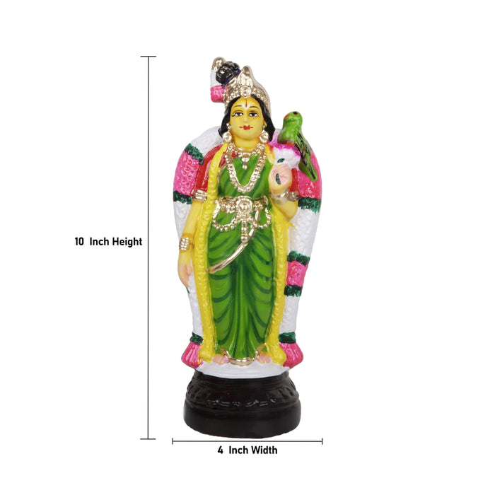 Andal Paper Mache Golu Bommai - 10 x 4 Inches | Giri Golu Goll/ Navartri Kolu Bommai/ Gombe/ Bomma