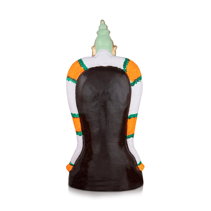 Meenakshi Amman Paper Mache Golu Bommai - 18 x 10 Inches | Giri Golu Doll/ Navaratri Golu Bommai