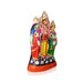 Murugan Valli Deivanai Paper Mache Golu Bommai - 10 x 7 Inches | Giri Golu Doll/ Navaratri Golu Bomma/Gombe - Paper Mache Kolu Bommai