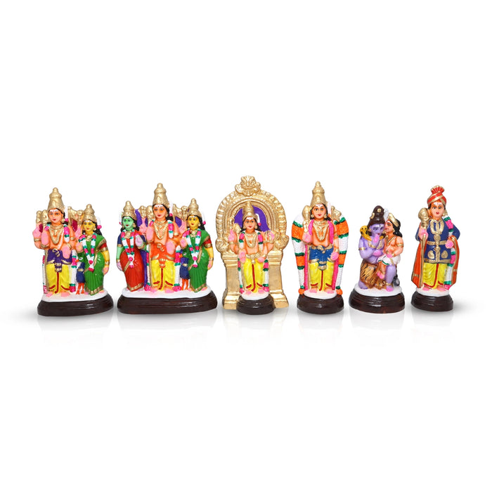 Unique Navaratri Golu design for authentic golu bommai set arrangements