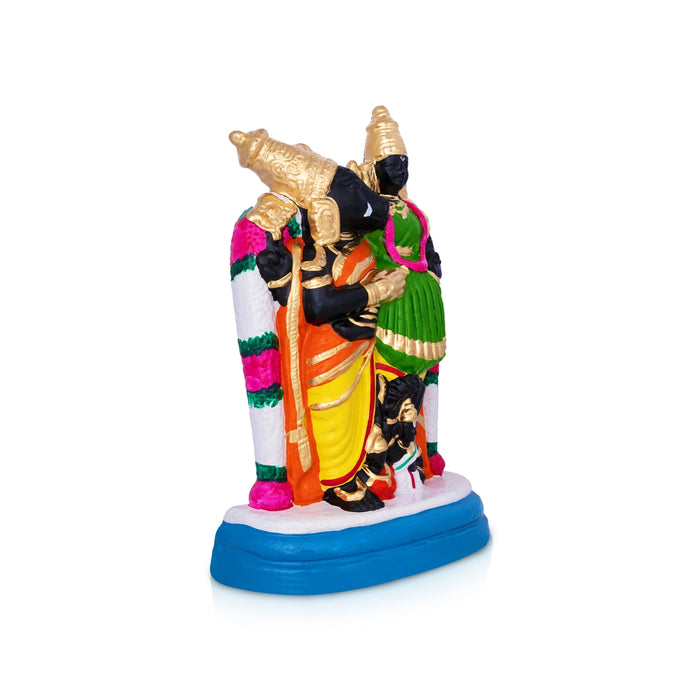 Nithyakalyana Varahar Clay Golu Bommai - 11 x 6 Inches | Giri Golu Doll/ Navaratri Golu Bomma/ Gombe