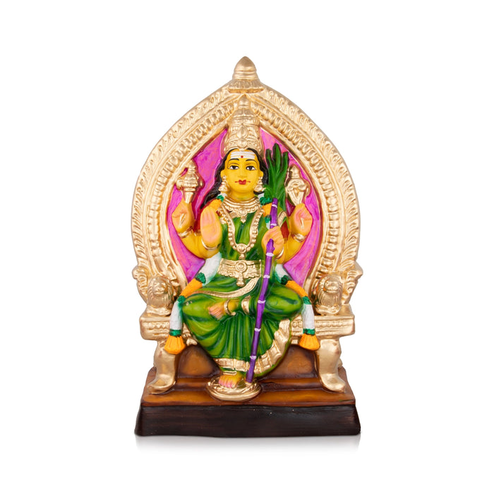 Rajarajeshwari Paper Mache Golu Bommai - 11 x 8 Inches | Giri Golu Doll/ Navaratri Golu Bomma/Gombe/ bommai