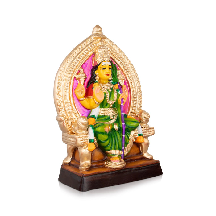 Rajarajeshwari Paper Mache Golu Bommai - 11 x 8 Inches | Giri Golu Doll/ Navaratri Golu Bomma/Gombe/ bommai