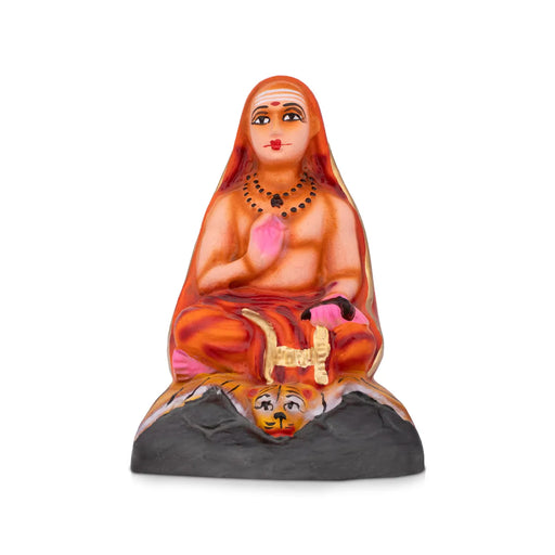 Adi Shankarar Paper Mache Golu Bommai - 6 inches | Golu Doll / Navaratri Golu Bomma /Gombe / Bommai - Paper Mache Kolu Bommai