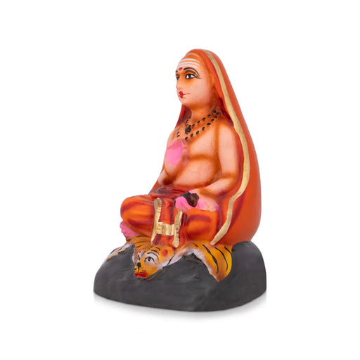 Adi Shankarar Paper Mache Golu Bommai - 6 inches | Golu Doll / Navaratri Golu Bomma /Gombe / Bommai - Paper Mache Kolu Bommai