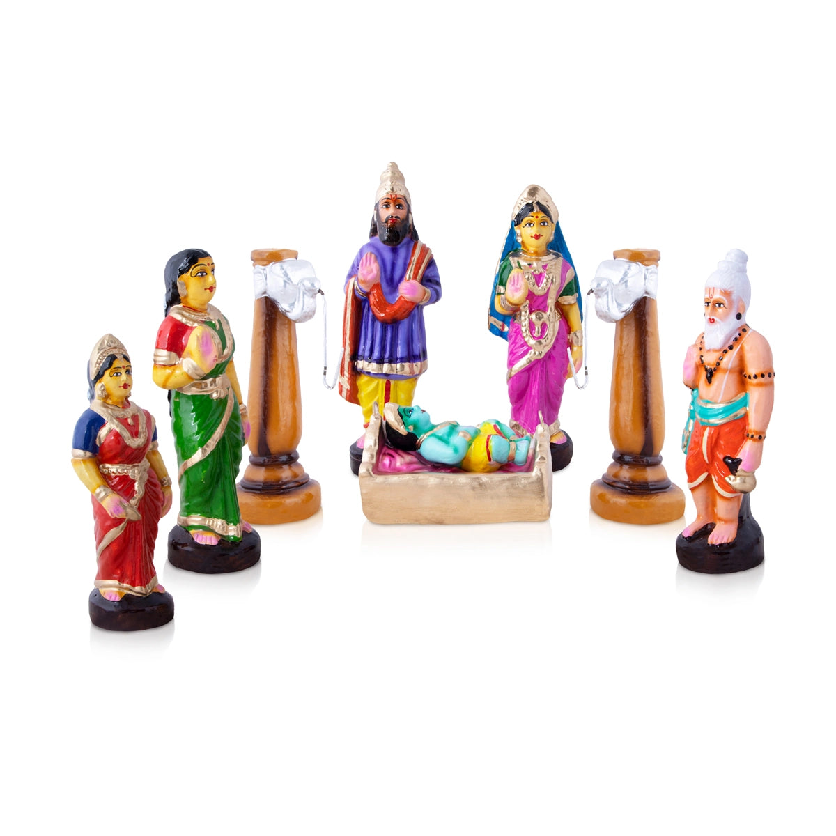 Sree Rama Doll Giri - Rama Jananam Set | Navaratri Golu Dolls | Bommala Koluvu — Giri ...